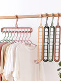 Multi-Slot Closet Organizer Hanger