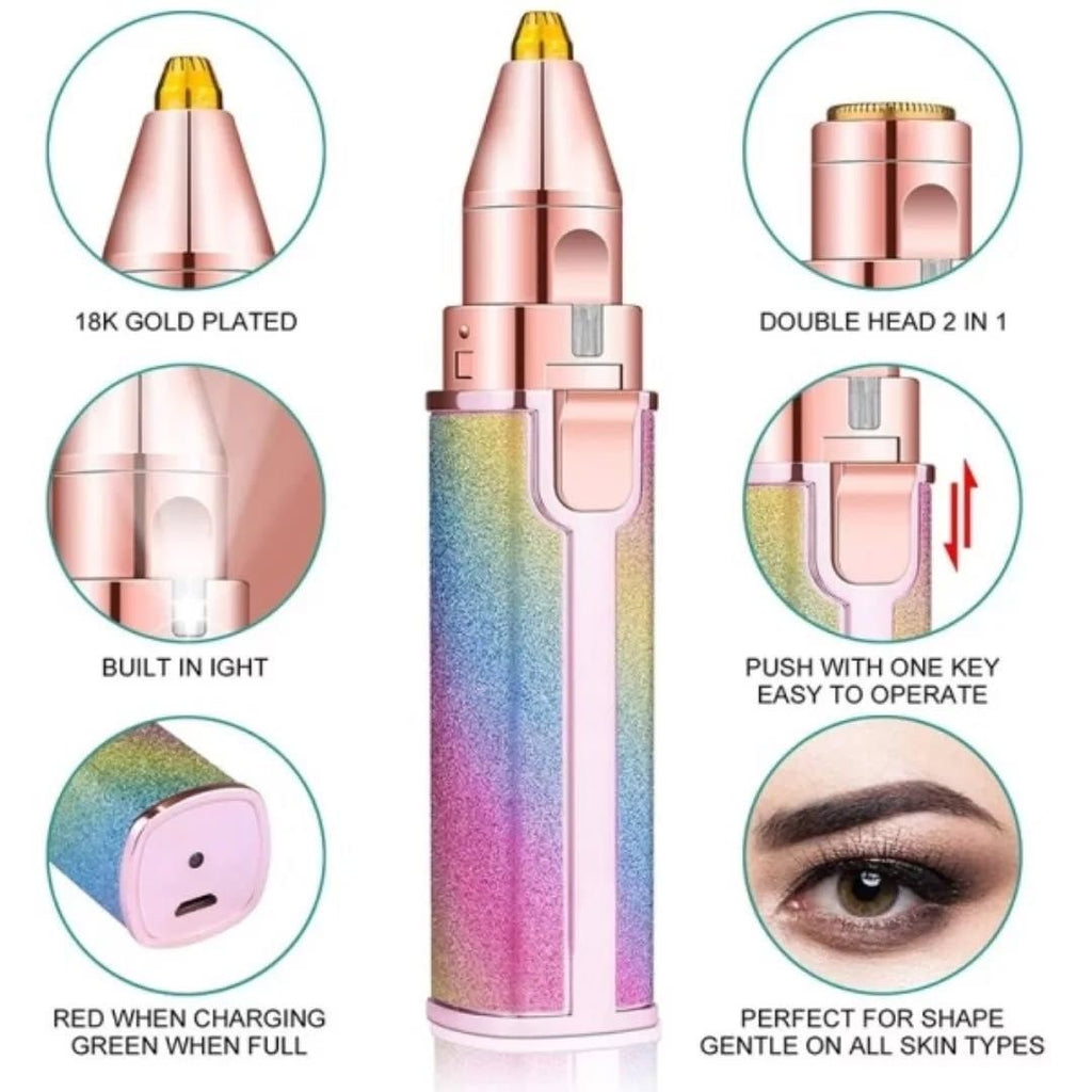 Eyebrow Trimmer & Shaver – 2 in 1