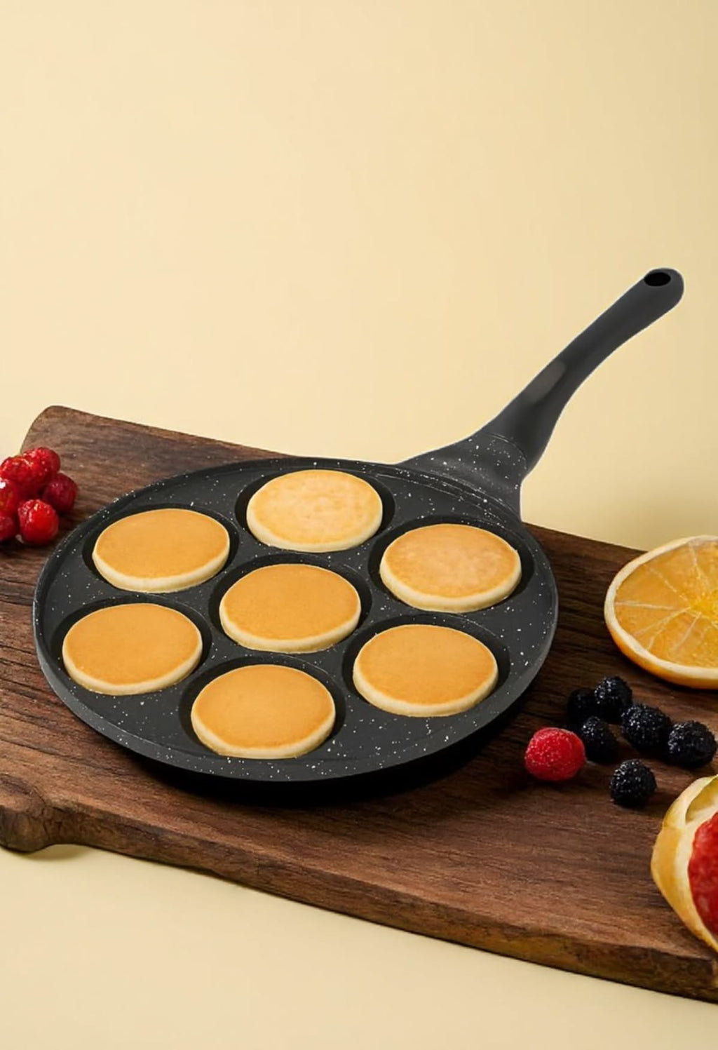 Multi-Function Breakfast Pan – Nonstick Egg, Pancake & Snack Griddle