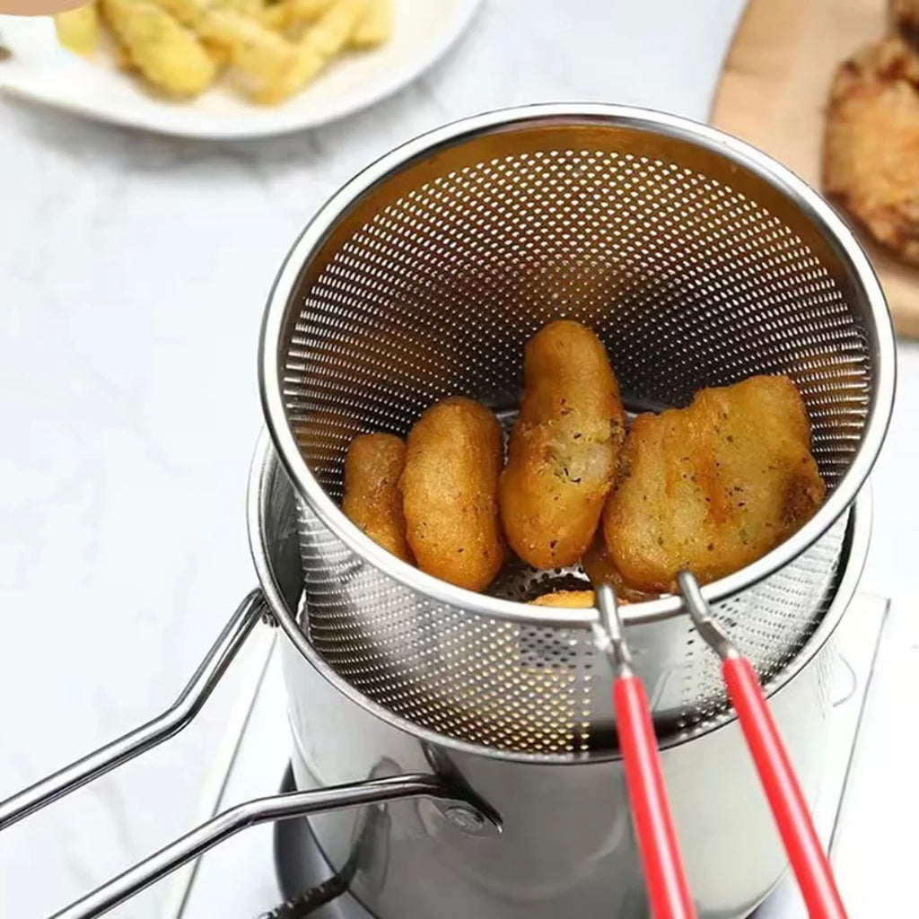 Deep frying pot