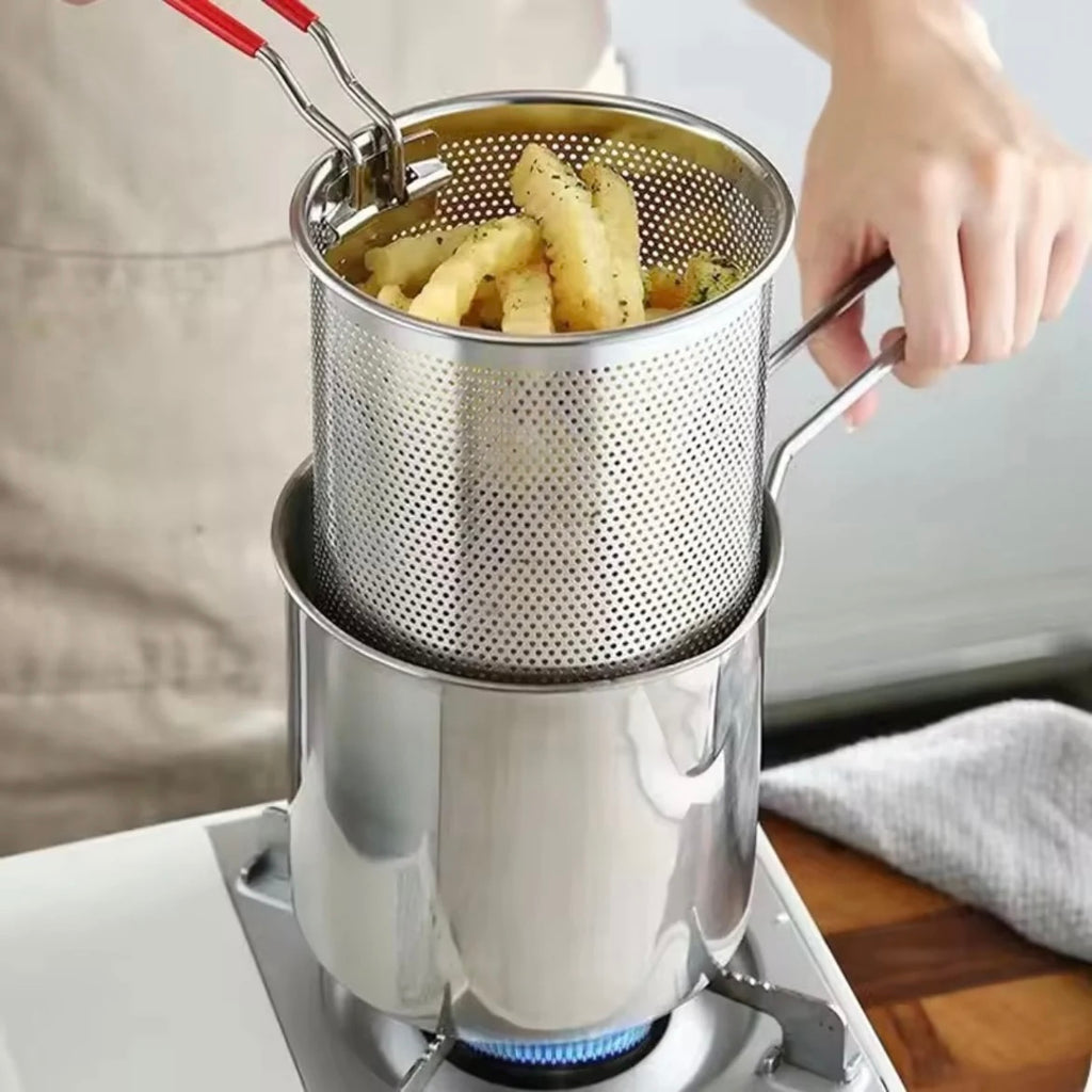 Deep frying pot