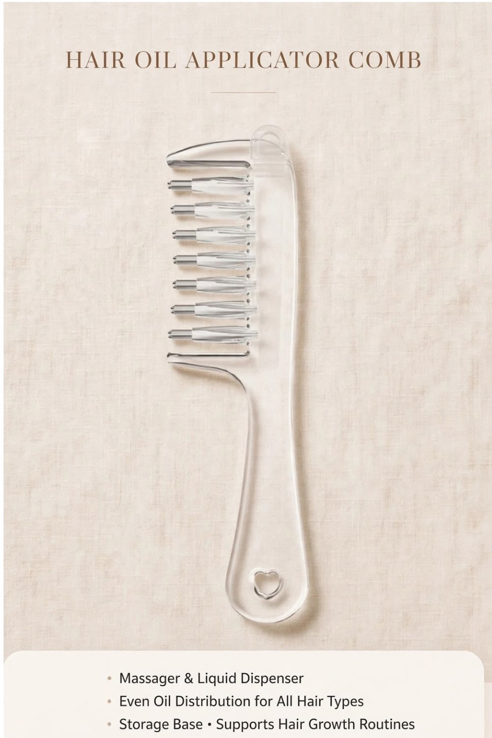 Hair Oil Comb