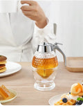 Glass Honey Dispenser with Stand