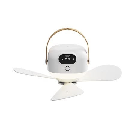 Rechargeable ceiling/hanging fan