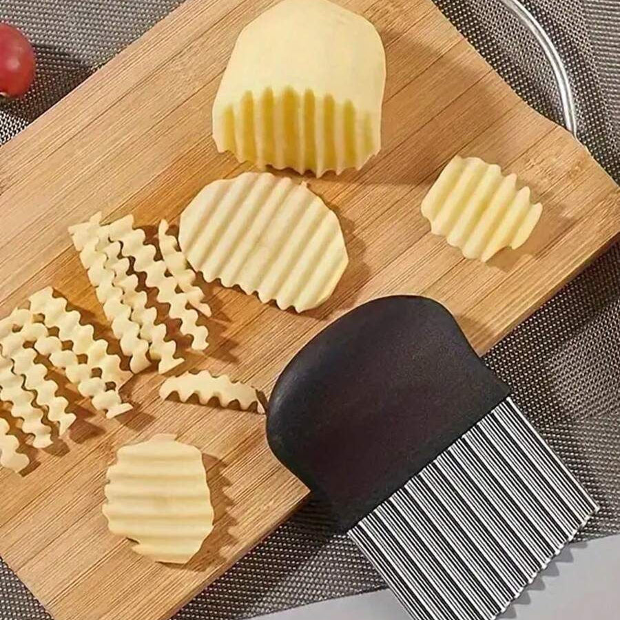 Stainless Steel Wavy Vegetable Cutter