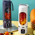 Rechargeable portable juicer blender