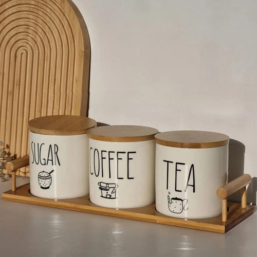 Ceramic Pantry Trio