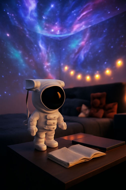 Astronaut nebula projector