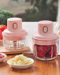 Electric garlic chopper