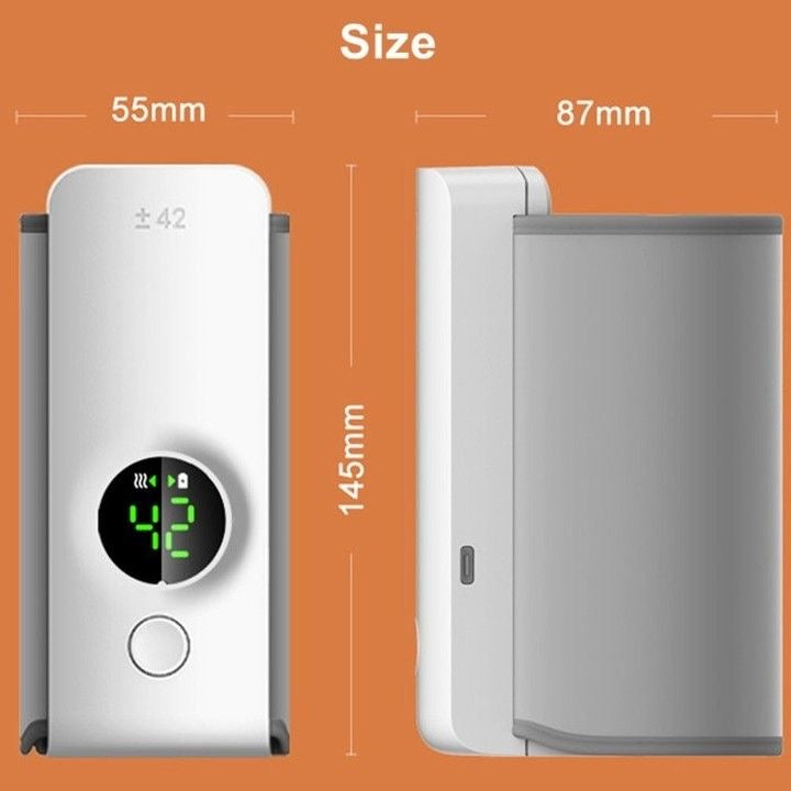Rechargeable milk warmer