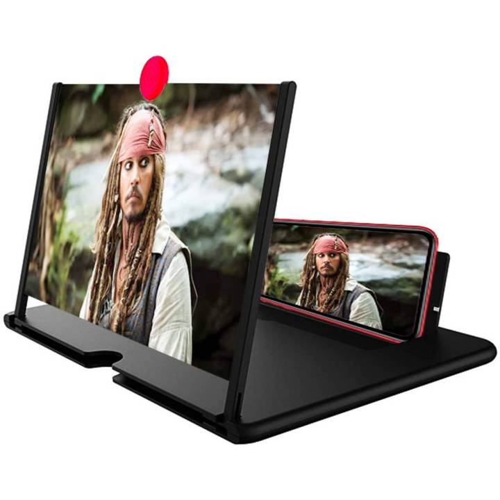 Mobile Phone 3D Video Amplifier (Screen Magnifier)