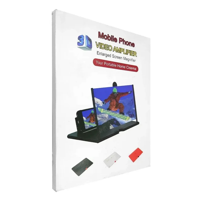 Mobile Phone 3D Video Amplifier (Screen Magnifier)