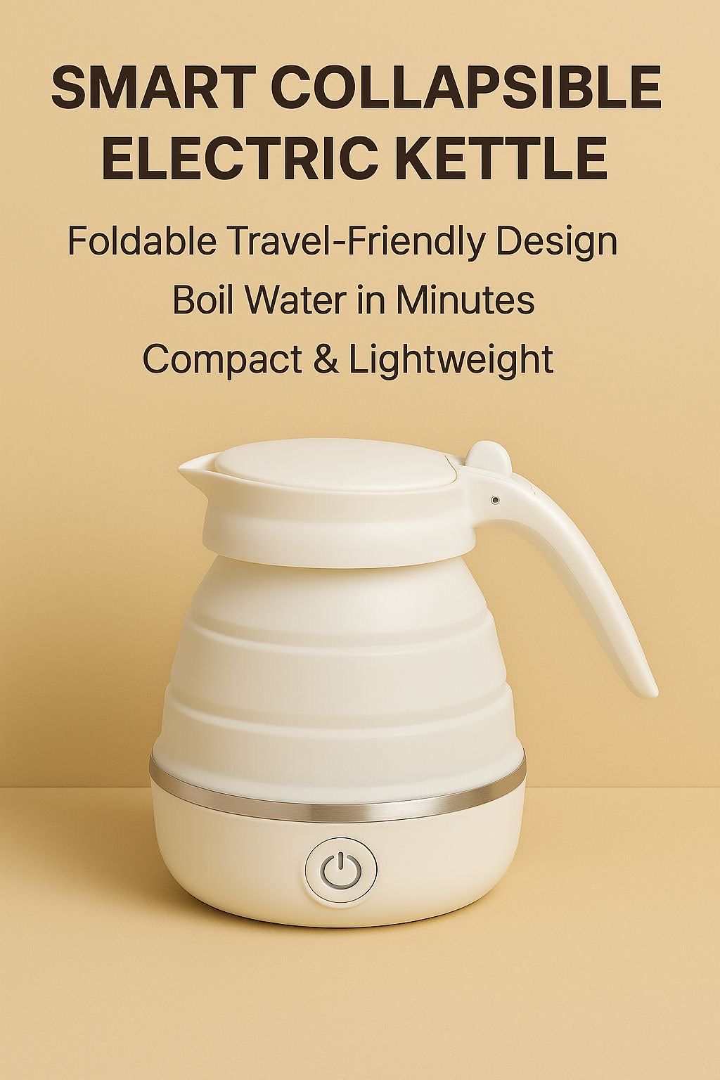 Foldable electric kettle