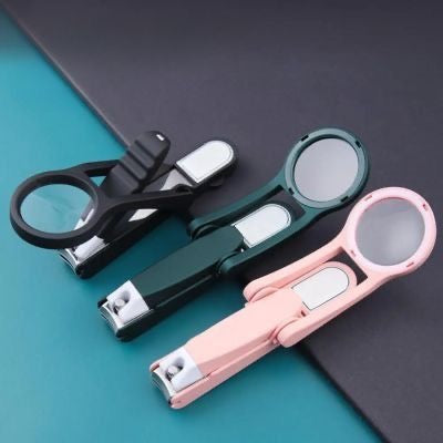 Nail Clippers with Magnifying Glass & LED Light