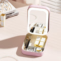 LED Mirror Makeup Organiser Box